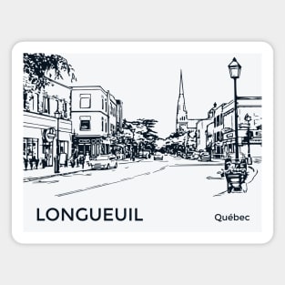 Longueuil Québec Magnet